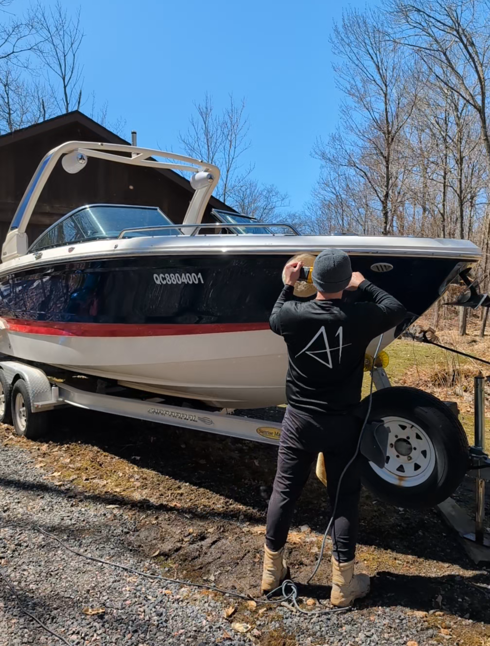 Boat after detailing